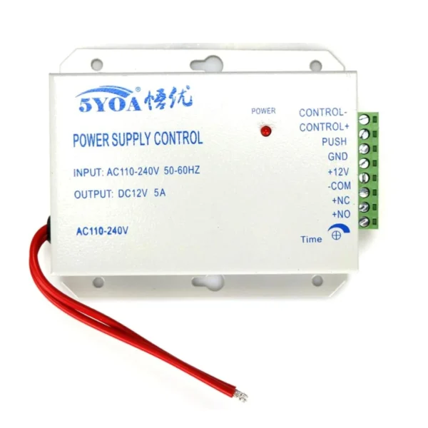 Fuente De Alimentacion Y Control Puerta De Acceso 12V 5A