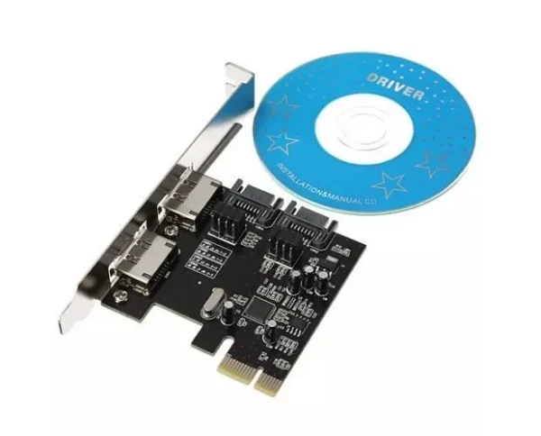 Tarjeta Pci-e Express A 4 Puertos Sata Esata 3