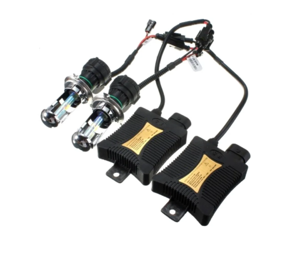 Kit De Luces Xenon 55w H4 Bi-xenon 6000k Altas Y Bajas